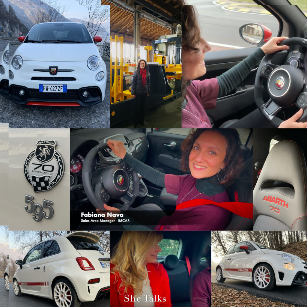 #SheTalks con Fabiana a bordo della Abarth 595 esseesse - She Motori i  motori al femminile Lei Motori